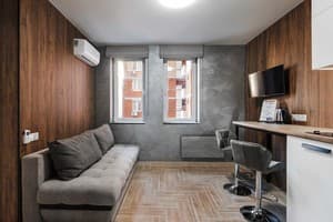 Квартира CityApartments Akademmistechko Kyiv. Улучшенный двухместный +2    44/3 6